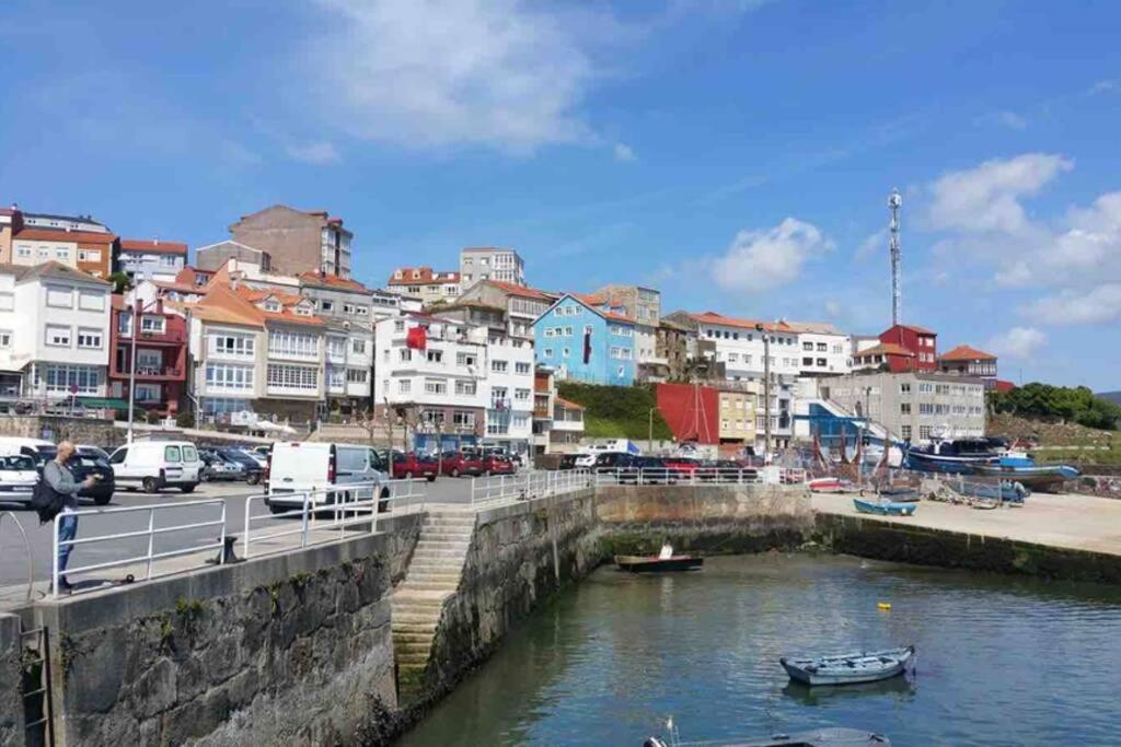 Апартаменти Junto Camino De Santiago,1ª Linea De Playa Фістерра Екстер'єр фото