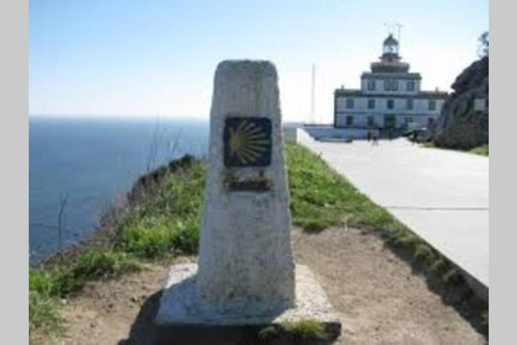 Апартаменти Junto Camino De Santiago,1ª Linea De Playa Фістерра Екстер'єр фото