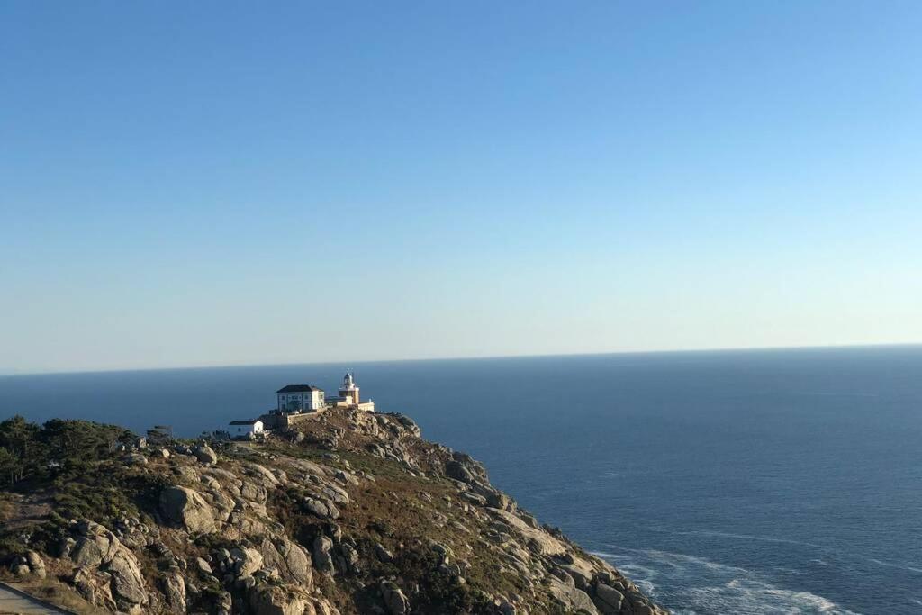Апартаменти Junto Camino De Santiago,1ª Linea De Playa Фістерра Екстер'єр фото