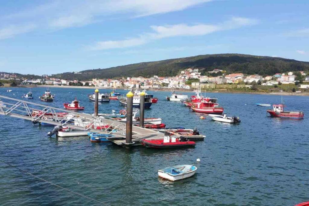 Апартаменти Junto Camino De Santiago,1ª Linea De Playa Фістерра Екстер'єр фото