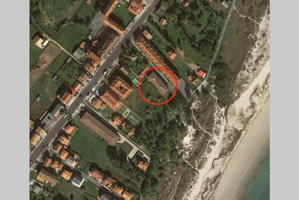 Апартаменти Junto Camino De Santiago,1ª Linea De Playa Фістерра Екстер'єр фото