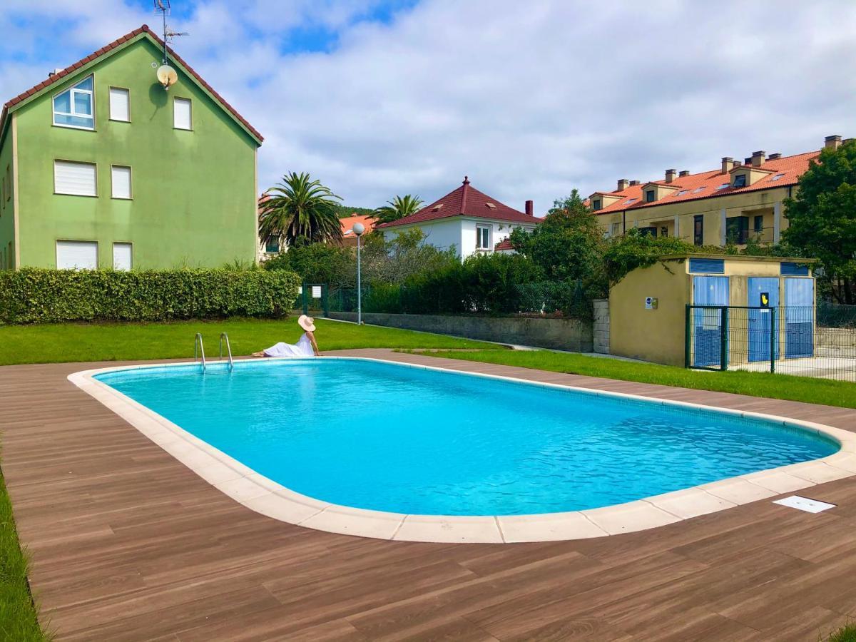 Апартаменти Junto Camino De Santiago,1ª Linea De Playa Фістерра Екстер'єр фото