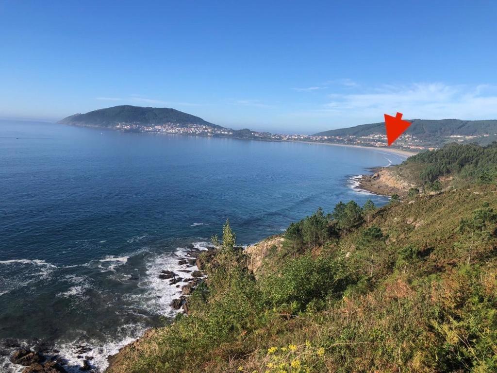 Апартаменти Junto Camino De Santiago,1ª Linea De Playa Фістерра Екстер'єр фото